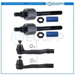 New 4PCS Steering Front Inner And Outer Tie Rods Set For 88-91 Honda Civic Crx. Fixed Price $37.97.