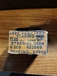 GM#453896 1952-1955 Steering Worm Gear Upper Bearing. Fixed Price $58.00.