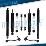 Front Rear Shock Absorber Sway Bar For 1998-2004 Mazda B2500 B3000 B4000 Ranger. Fixed Price $96.76.