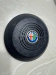 1980-86 Alfa Romeo GTV6 Steering Wheel Horn Cover & Badge Oem. Fixed Price $74.88.