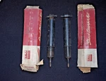 57-58 Ford Ranchero Station Wagon Sedan Delivery Retractable Rear Shocks Pr Nos. Fixed Price $149.00.
