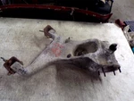 Triumph TR6, TR250, Left Rear Trailing Arm, Studs Intact, !!. Fixed Price $139.25.