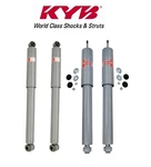 Kyb Gas-a-just Front & Rear Shocks Absorbers Oem Kit Set Of 4 For Dodge Plymouth. Fixed Price $196.95.