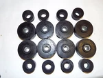 1960-1961-1962-1963-1964 Chevrolet Impala, Belair Body Mount Rubber Bushings. Fixed Price $52.95.