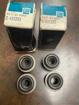 Nos 401267 Gm Set (4) Upper Control Arm Bushing 1955 -1974 Corvette. Fixed Price $69.95.