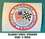 American Equipment Vinyl Decal Sticker Custom Wheels Drag Scca-racing. Fixed Price $5.83.