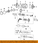 Chevrolet Gm Oem 15-17 Corvette Rear Axle-outer Shaft Bearing 19302547. Fixed Price $49.74.