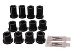 Energy Suspension 8.2102G Polyurethane Front Leaf Spring Bushings Black. Fixed Price $28.96.