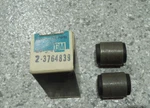 60-62 C1 Corvette Rear Radius Arm/strut Rod Bushings (2)-GM #3764839--NOS--NCRS!. Fixed Price $59.95.