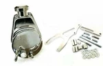 Chrome Saginaw Power Steering Pump W/ Small Block Ford Sbf 302 Mount Bracket Kit. Fixed Price $156.00.