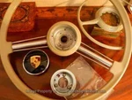 Porsche 356 A Vdm Steering Wheel #18 40CM Speedster Horn 1950'S Nos. Fixed Price $9250.00.