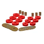 Energy Suspension 3.4102R; Body Mount Bushings Red For 63-67 Chevy Corvette. Fixed Price $61.10.