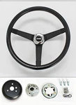 14 3/4" Vintage Black On Steering Wheel Fits Jeep CJ5 CJ7 Yj Wrangler. Fixed Price $140.64.