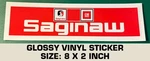 Saginaw - Vinyl Decal Sticker Vintage Racing Power Steering Box Gear. Fixed Price $10.14.