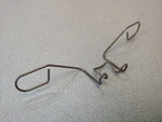 Nice Used Original Porsche 924S 944 Front Disc Brake Pad Securing Spring Clip. Fixed Price $12.00.