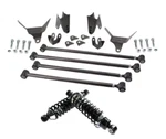 1928-40 Ford Triangulated 4-LINK Rear Suspension W Coilovers 200 Pound. Fixed Price $408.65.