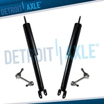 4PC Rear Shocks Absorbers And Sway Bar Links Ford Taurus Flex Lincoln Mkt. Fixed Price $77.36.