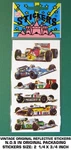 Formula 1 Various - Vintage Original Vinyl Decal Sheet Total 6. Fixed Price $9.39.