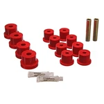 Energy Suspension 3.2101R; Mono Leaf Spring Bushings Red For 67-74 Chevy/pont. Fixed Price $86.04.
