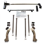 64-70 Mustang Bolt-in Rear 4-LINK Suspension Kit No Shocks Fits QA1 Tci Coilover. Fixed Price $1495.50.