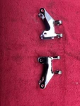 Pete And Jake Chrome 4 Bar Batwing Brackets Tot Rod Rat 1932 Ford Pr. Fixed Price $149.99.