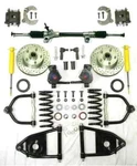 Complete For Mustang Ii Manual Ifs Front End Suspension Kit Stock + 11" Rotors. Fixed Price $1195.50.