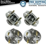 Wheel Hub Bearings Assembly Set Front & Rear Fits Honda. Fixed Price $149.85.