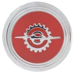 1953-60 Ford F-series Truck; Horn Button; Stainless Steel With Red Paint. Fixed Price $54.99.