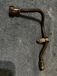 1985 - 1993 Classic Saab 900 16 Valve Power Steering High Pressure Pipe At Pump. Fixed Price $39.95.