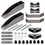 Rear Leaf Spring Relocation Kit Shackle For Chevy Belair 150 210 1955-57. Fixed Price $70.90.