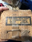 Nos Gm Universal Joint Yoke And Deflector Assy - 1960 Corvair 6255777. Fixed Price $75.00.