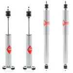 Front & Rear Shock Absorbers Kit Kyb Gas-a-just Ford Mustang Mercury Cougar. Fixed Price $202.95.