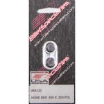 Billet Specialties Hose Separator .500X.500 -polished- 68120. Fixed Price $51.74.