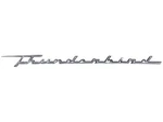 1958-60 Thunderbird Emblem Fender Door Script Lh Rh Continental Spare New. Fixed Price $55.00.