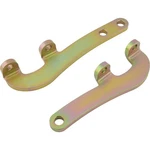 Speedway Flat Plate Steering Arms, Plain, Fits Chevy Spindle. Fixed Price $62.99.