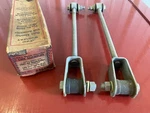 Shock Absorber Link Assembly Pair 22518 For 1947 1948 1949 Studebaker 523491X. Fixed Price $74.99.