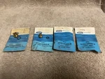 Nos Ford D7ZZ-3N668-A &-b 1974-78 Mustang Pinto Power Steering Tube Adapters (4). Fixed Price $24.00.