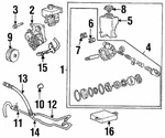 Genuine Gm Power Steering Pressure Hose 26031597. Fixed Price $153.71.