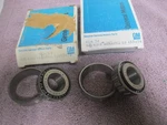Nos New Gm Front Wheel Bearing (2) 457478 / 7450627 Car Truck 1960'S 1970'S. Fixed Price $29.50.
