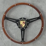 15" Wood Steering Wheel For 1959-1965 Porsche 356B/C/SC & 1965-1969 912 Heritage. Fixed Price $425.00.