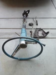 1961 Chevrolet Bel Air Parkwood Wagon Steering Column Assembly W/clutch Pedal Gm. Fixed Price $350.00.