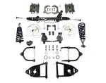 Mustang Ii Power Front End 2" Drop Coilover Suspension Kit Rotors No Crossmember. Fixed Price $1373.65.