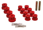 Energy Suspension 3.2101R Leaf Spring Bushing Set Polyurethane Red. Fixed Price $85.85.