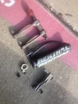 2006 CRF250R Rear Shock Spring Linkage Wish Bone Dog + Misc Other Hardware!. Fixed Price $49.99.