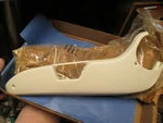 Shield Front Seat Outer Left Side N.o.s. 85-86 Mopar Models In White S919DW1. Fixed Price $75.00.