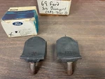 1969 Ford Front Suspension Rubber Bumper Stops Nos 124. Fixed Price $39.99.