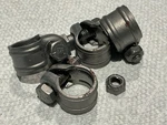 Oem Used Tie Rod Tube Clamps Bolts Nuts 1963-1982 Corvette; Complete Set Of 4. Fixed Price $90.00.