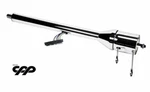 1955-56 Chevy Belair Ididit Chrome Floor Shift Tilt Steering Column 1120550020. Fixed Price $852.00.