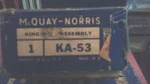 King Pin (bolt) Assembly; Mcquay-norris KA-53. Fixed Price $38.95.