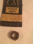 1938-54 Chevy Comm, Utility Truck Front Spring Eye Bolt Nut (1) Nos Gm #593992. Fixed Price $21.00.